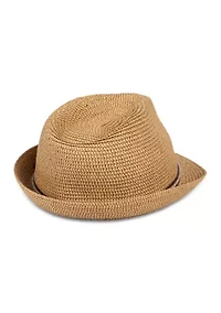 Two-Tone Fedora Hat