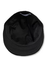 Stretch Piqué Flat Top Ivy Newsboy Hat