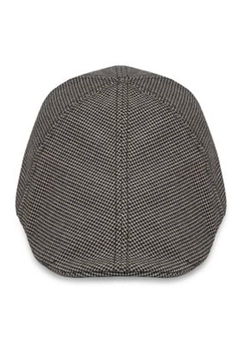 Micro Check Dome Top Hat