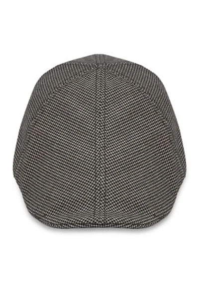 Micro Check Dome Top Hat