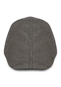 Micro Check Dome Top Hat