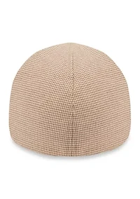 Micro Check Dome Top Hat