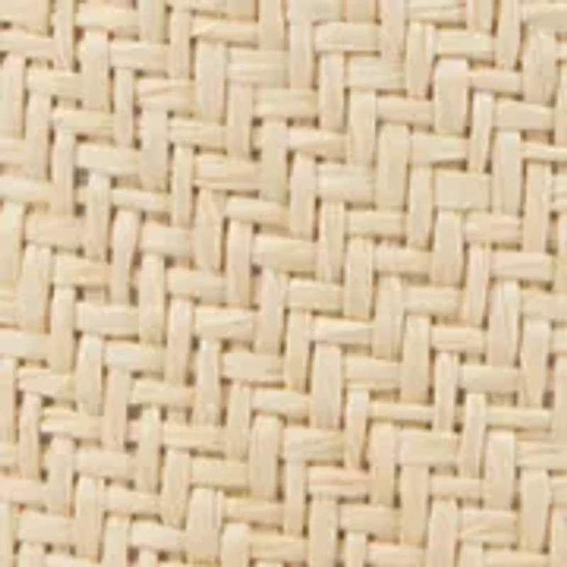 Panama Hat with Chambray Band