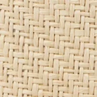 Panama Hat with Chambray Band