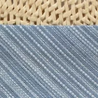 Straw Gambler Hat with Textured Band and Underbrim