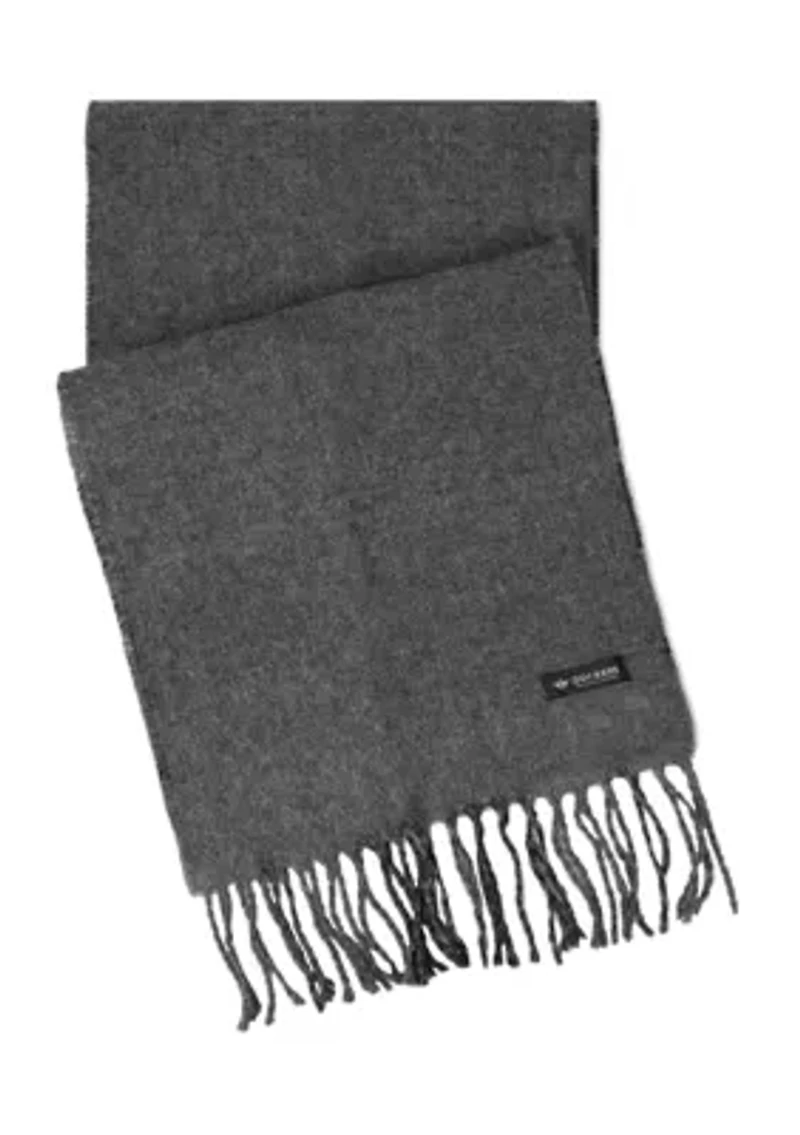 Men's Reversible Tonal Plaid Scarf