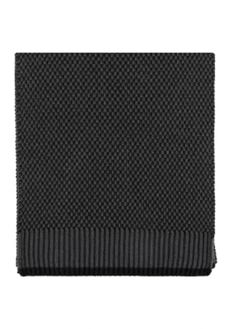 Men's Birdseye Knit Scarf