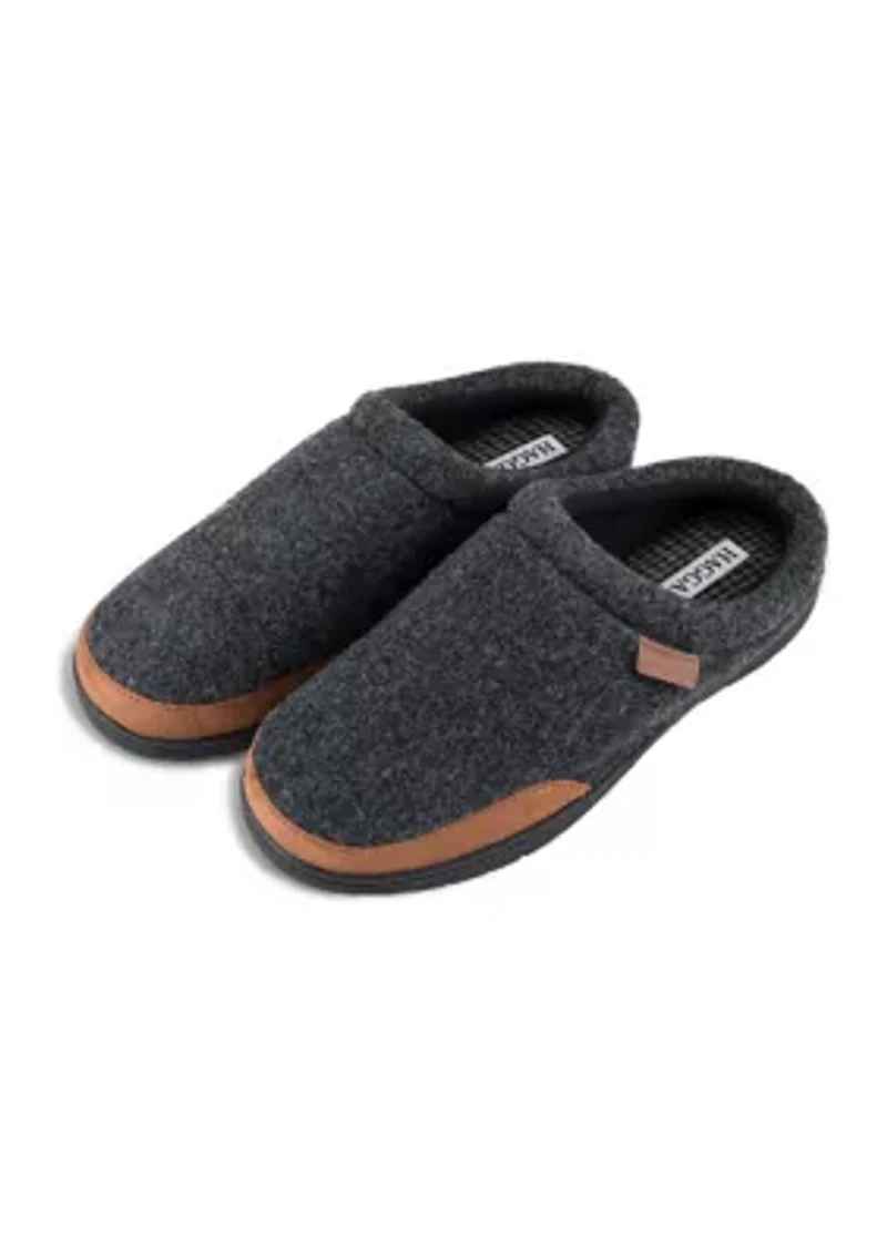 Felt Clog Slippers