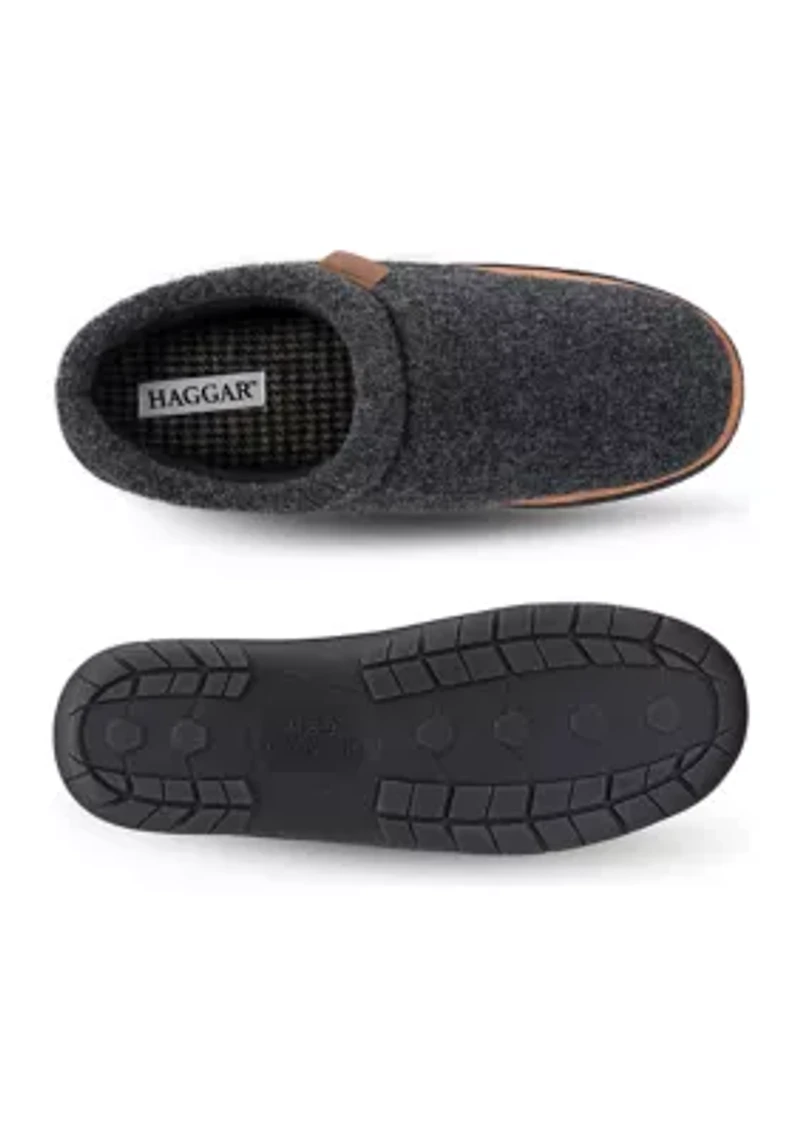 Felt Clog Slippers