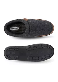 Felt Clog Slippers