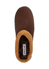 Microsuede Clog Slippers