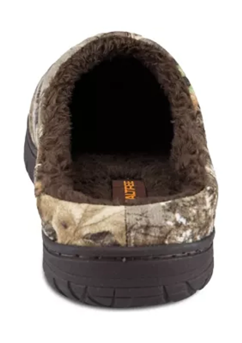 Clog Slippers with All Over Camo