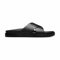 Montel Cross Strap Slide Sandal