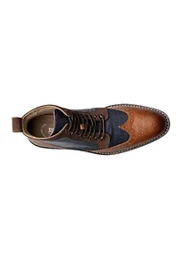 Finnegan Wingtip Lace Boots