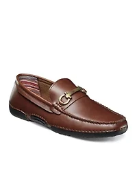Delano Moc Toe Bit Slip On Loafers
