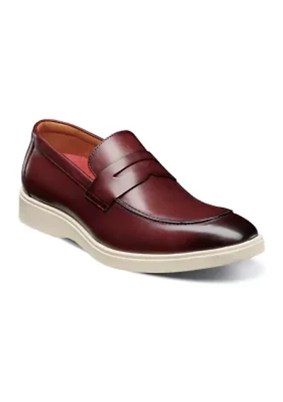 Spencer Moc Toe Penny Slip On Loafers