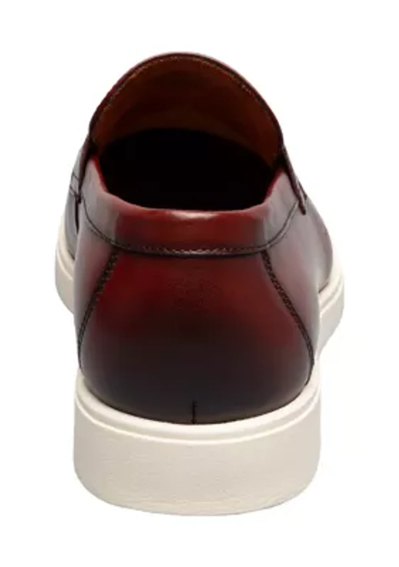 Spencer Moc Toe Penny Slip On Loafers