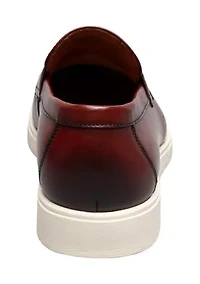 Spencer Moc Toe Penny Slip On Loafers