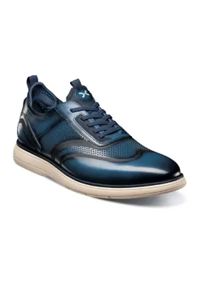 Edgewood Wingtip Elastic Lace Oxfords