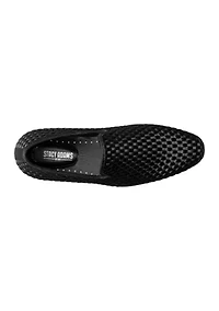 Swenson Woven Slip On Smoking Loafers