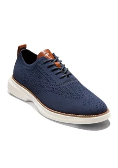 Grand Shadow Stitch Lite Wingtip Oxford Shoes