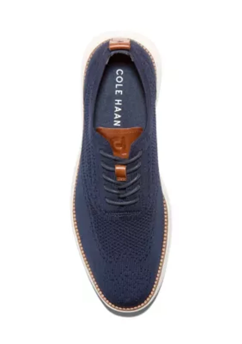 Grand Shadow Stitch Lite Wingtip Oxford Shoes