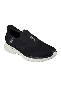 Men's Go Walk 6 - Easy On Slip Sneakers Extra Wide Width