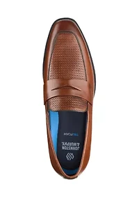 Gibbons Embossed Penny Loafers