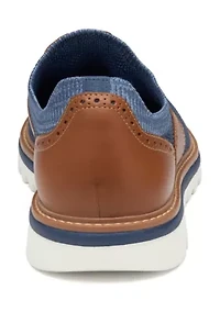 Braydon Knit Plain Toe Oxfords