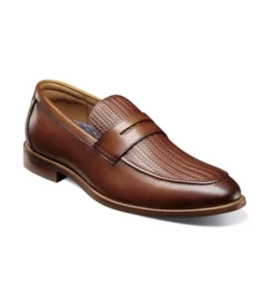 Rucci  Weave Moc Toe Penny Loafer