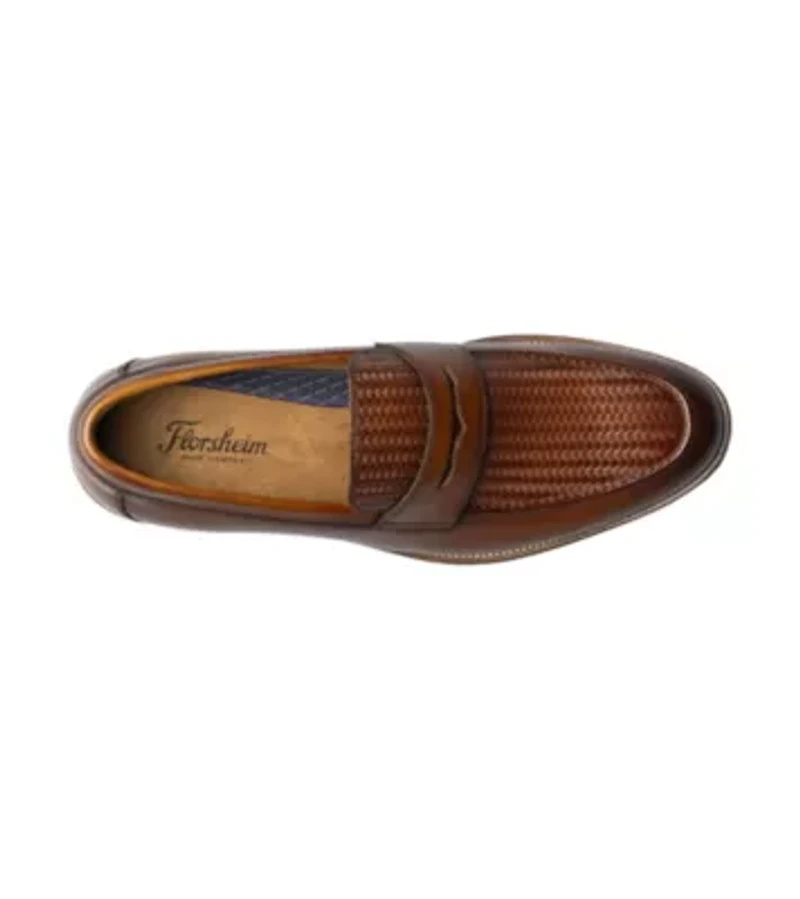 Rucci  Weave Moc Toe Penny Loafer