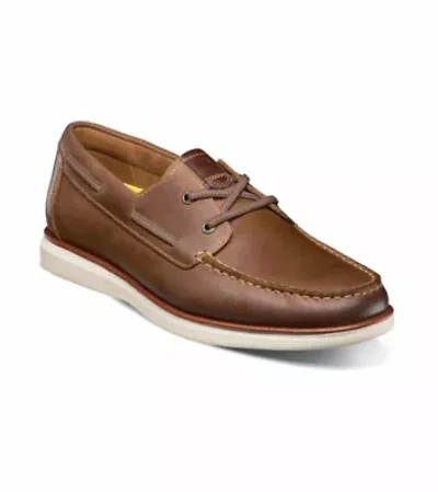 Tropics Elastic Lace Moc Toe Boat Shoe