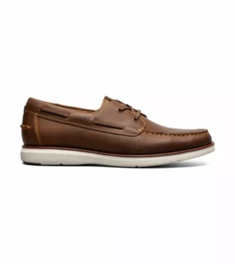 Tropics Elastic Lace Moc Toe Boat Shoe