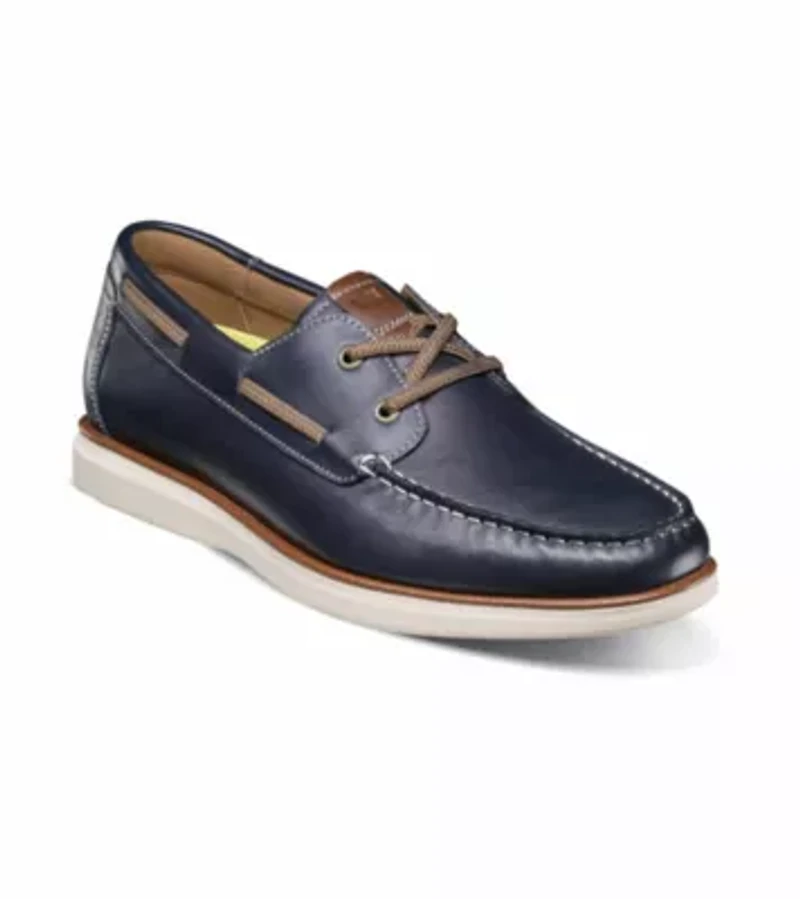 Tropics Elastic Lace Moc Toe Boat Shoe