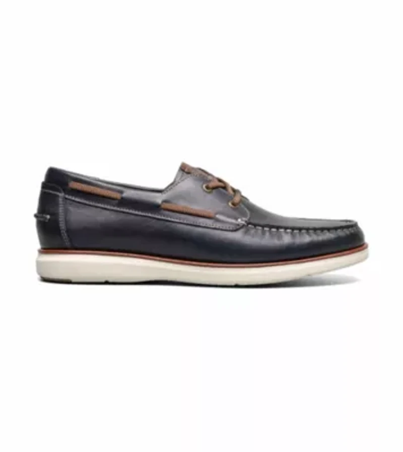 Tropics Elastic Lace Moc Toe Boat Shoe