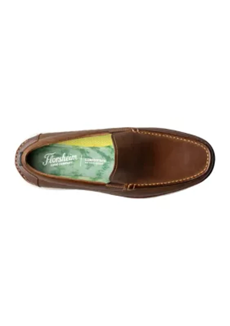 Tropics Moc Toe Venetian Slip On Loafers
