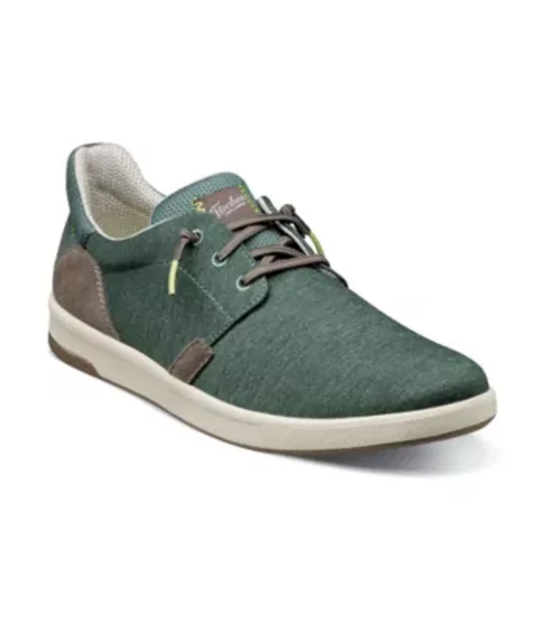 Crossover Canvas Elastic Lace Slip-On