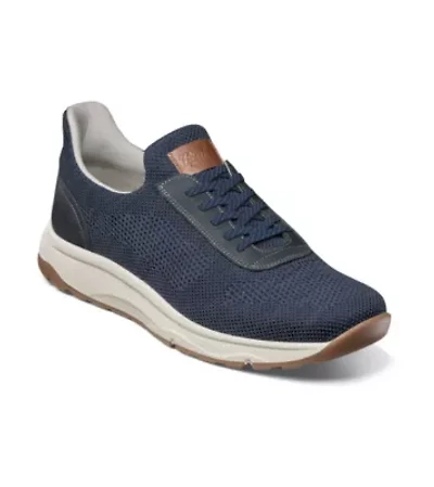 Satellite Knit Elastic Lace Slip On Sneaker