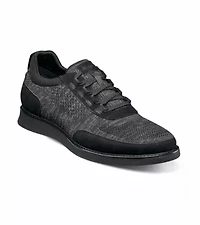 Launch Knit Elastic Lace Moc Toe Slip On