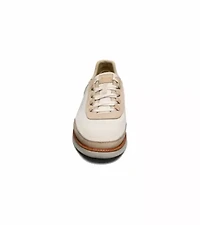 Launch Knit Elastic Lace Moc Toe Slip On