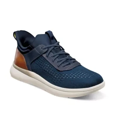 Fleet Knit Elastic Lace Sneaker