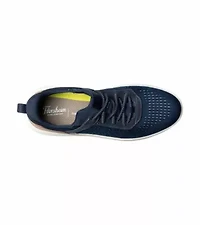 Fleet Knit Elastic Lace Sneaker