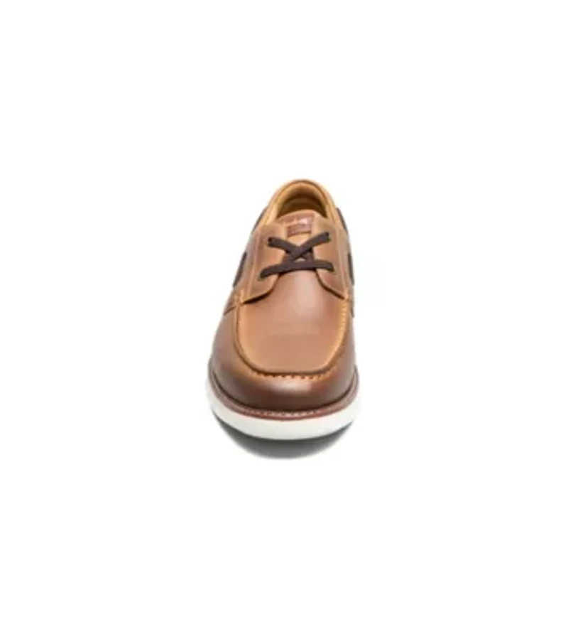 Launch Moc Toe Elastic Lace Boat Shoe