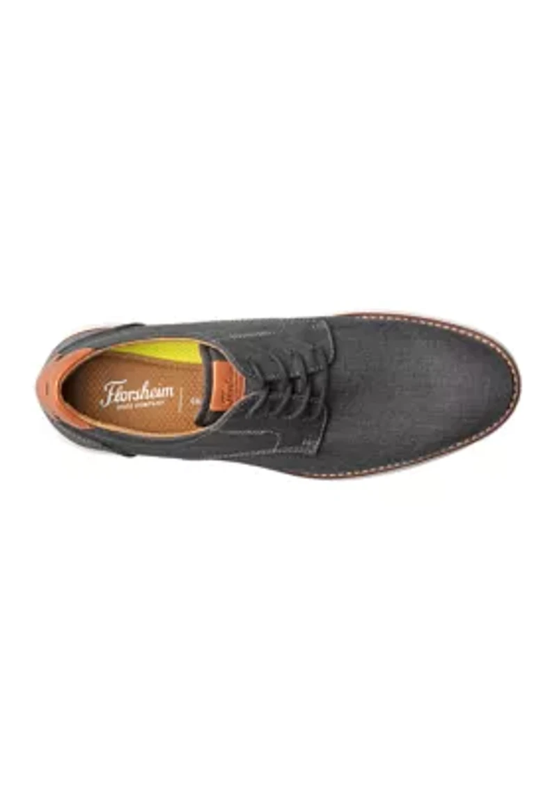 Launch Canvas Plain Toe Oxfords