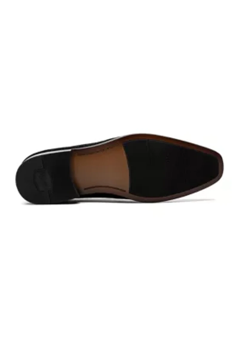 Postino Plain Toe Velvet Slip-on