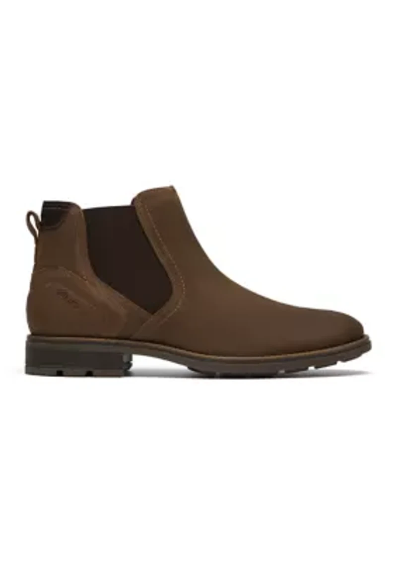Emmet Easy Cola Suede Chelsea Boots