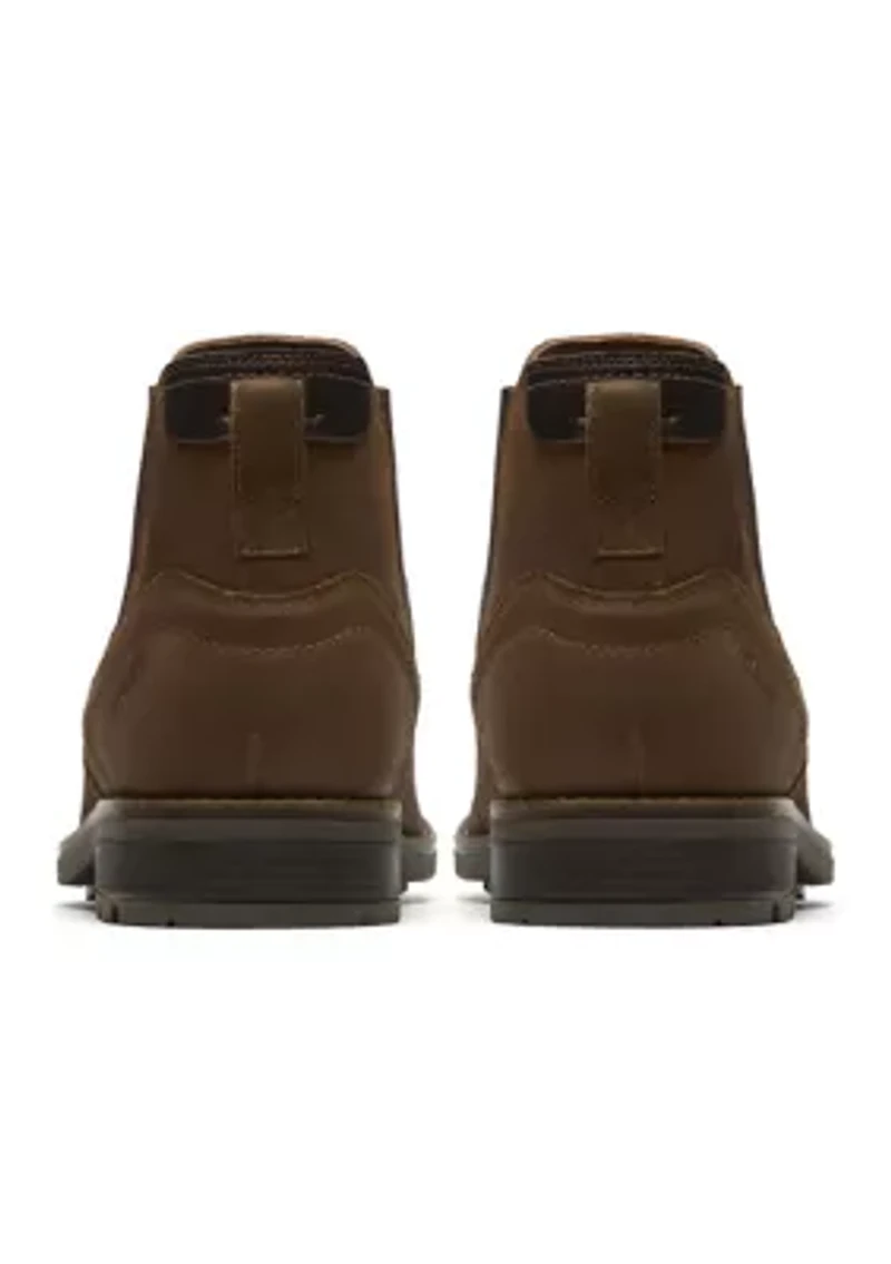 Emmet Easy Cola Suede Chelsea Boots