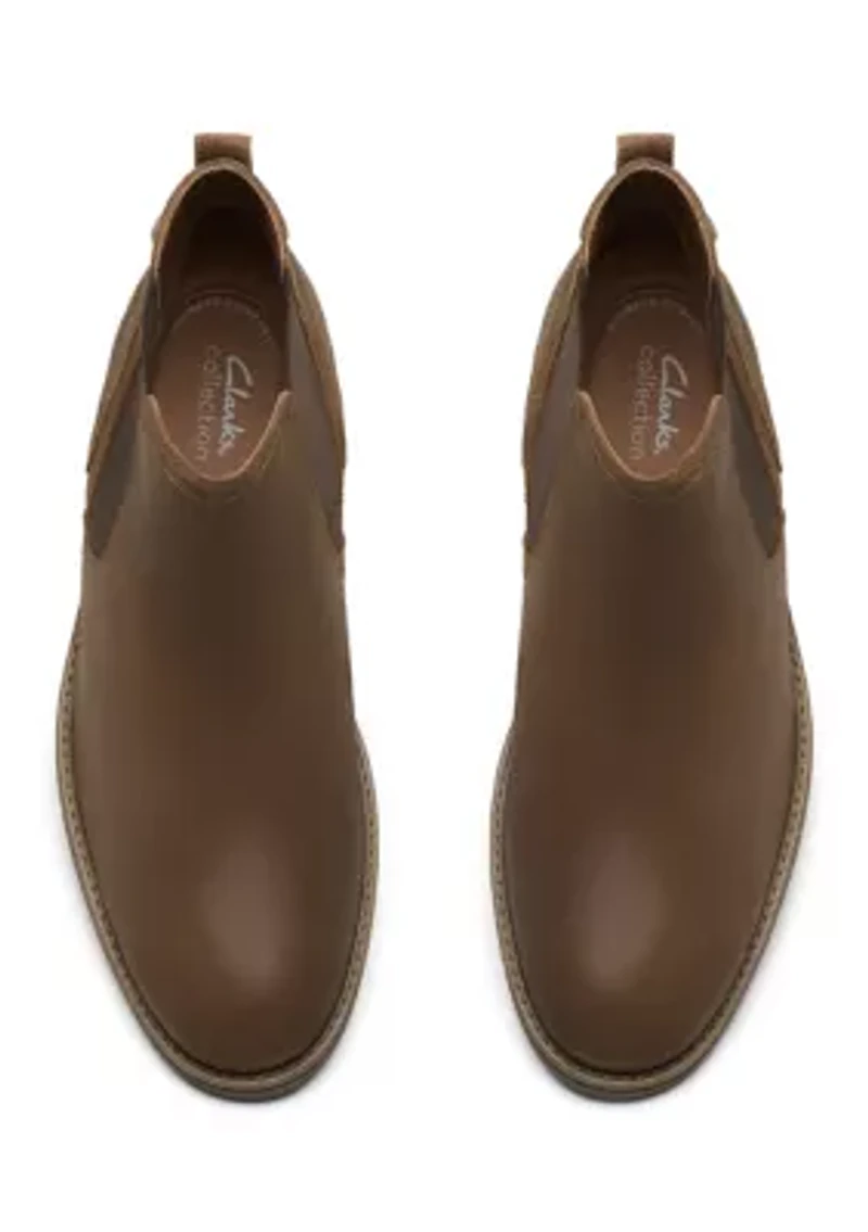 Emmet Easy Cola Suede Chelsea Boots