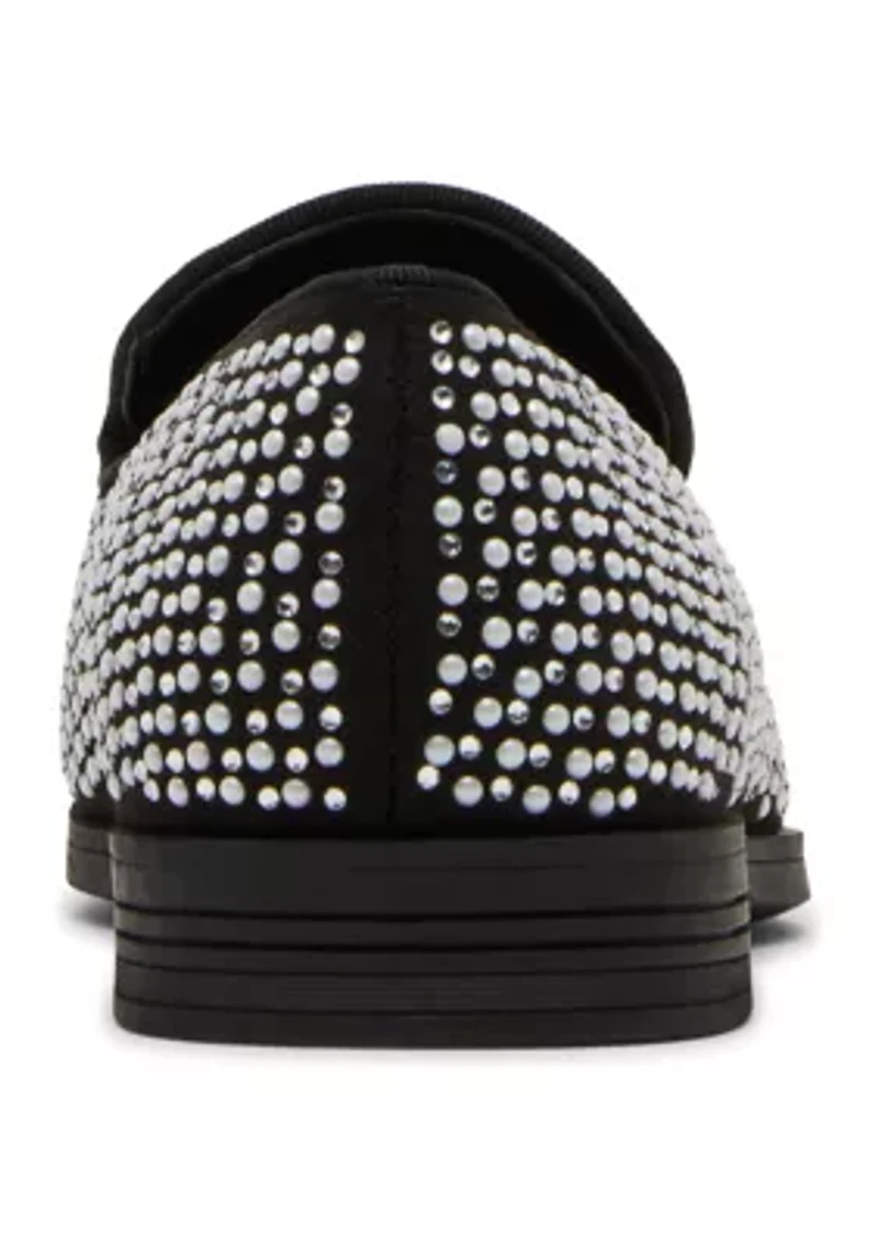 Suppor Studded Smoking Slipper Loafers