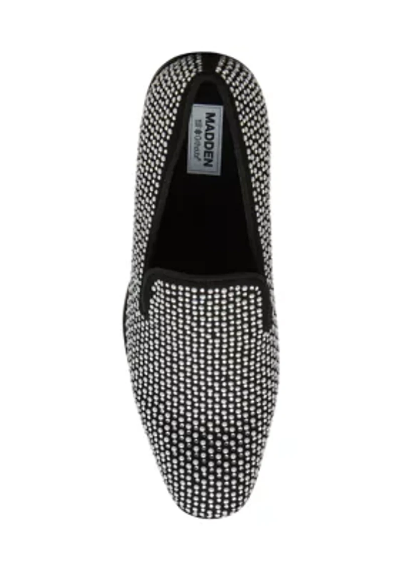 Suppor Studded Smoking Slipper Loafers
